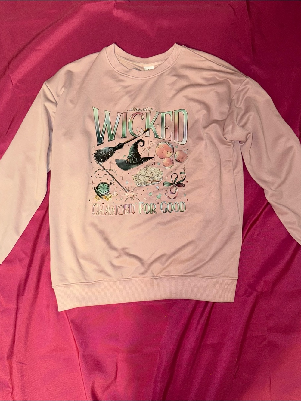 Ariana Grande Wicked Sweatshirt size M / Ariana Grande Merch size M / Galinda